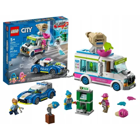 60314 - LEGO City - Policyjny pościg za furgonetką z lodami