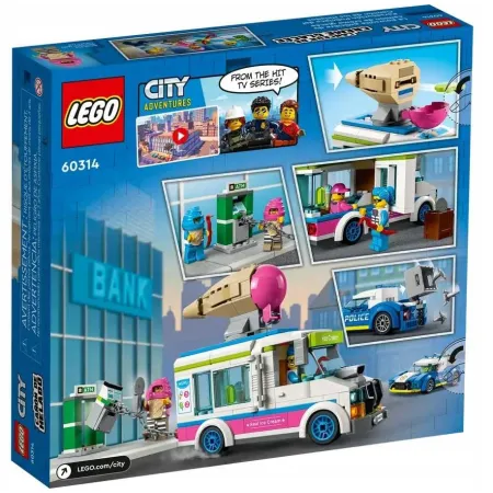 60314 - LEGO City - Policyjny pościg za furgonetką z lodami