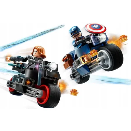 76260 - LEGO Super Heroes - Motocykle Czarnej Wdowy i Kapitana Ameryki