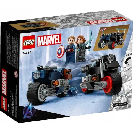 76260 - LEGO Super Heroes - Motocykle Czarnej Wdowy i Kapitana Ameryki