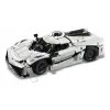 LEGO Technic 42184 Biały hipersamochód Koenigsegg Jesko Absolut