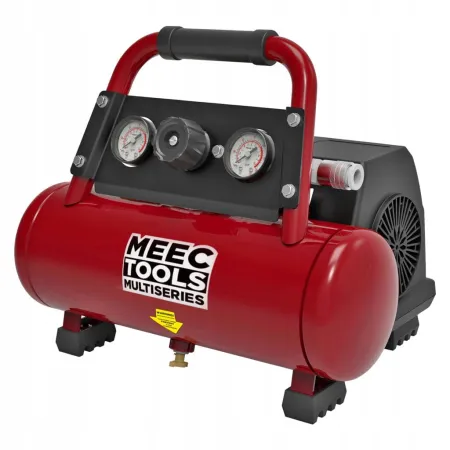 Akumulatorowy kompresor Meec Tools 4L quick release,gumowe nóżki, 45 l/min