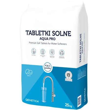 Tabletki solne Ciech 25kg – zmiękczanie wody, ochrona instalacji, EN 973