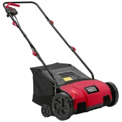 Meec Tools Wertykulator i aerator 2w1 | 30L zbiornik | Regulacja wysokości