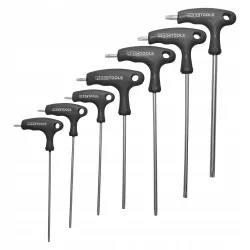 Zestaw kluczy Torx Meec Tools T10-T40 długie trzonki 7 sztuk wysoka jakość
