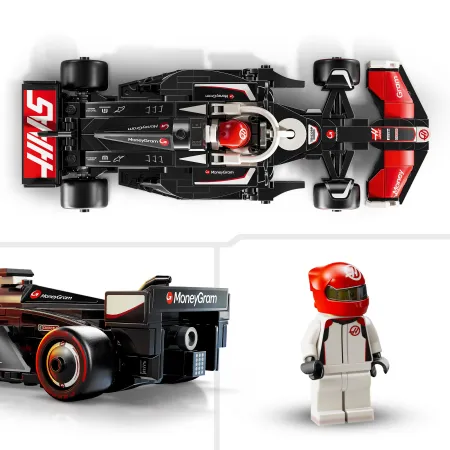 LEGO Speed Champions 77250 – Bolid F1 MoneyGram Haas Team VF-24 F1 2025