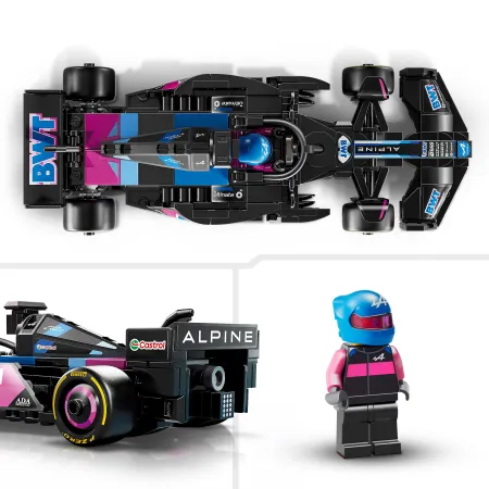 LEGO Speed Champions 77248 – Bolid F1 BWT Alpine Team A524 F1 2025 Nowość