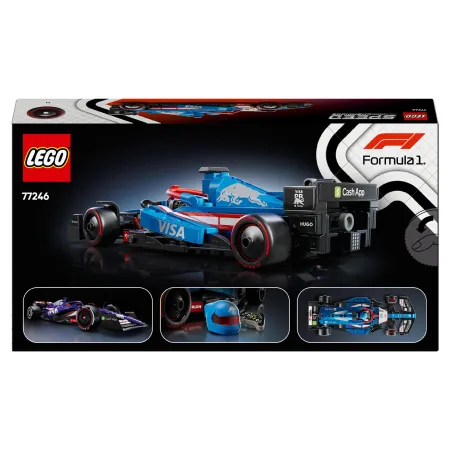 LEGO Speed Champions 77246 – Bolid F1 Visa Cash App RB VCARB 01 Prezent2025