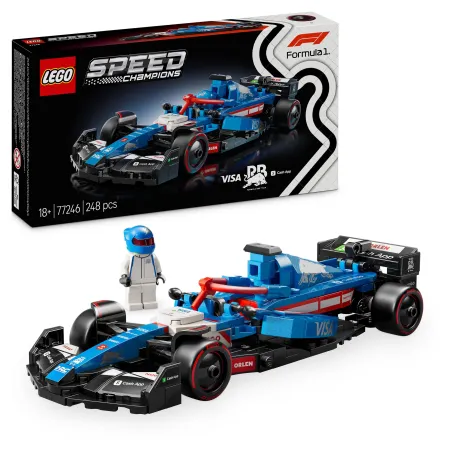 LEGO Speed Champions 77246 – Bolid F1 Visa Cash App RB VCARB 01 Prezent2025