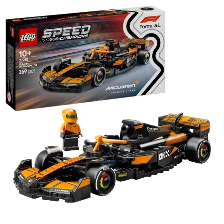 LEGO Speed Champions 77251 – Bolid F1 McLaren Team MCL38 Prezent F1 2025