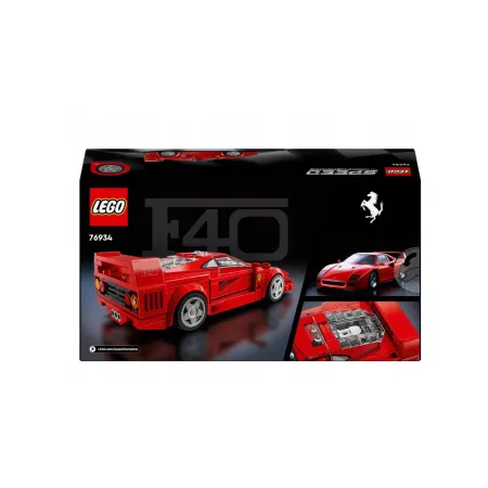 LEGO Speed Champions 76934 – Supersamochód Ferrari F40 Legenada marki Lego