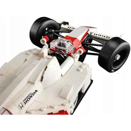 LEGO ICONS 10330 McLaren MP4/4 i Ayrton Senna Dla fana Królowej motosportu