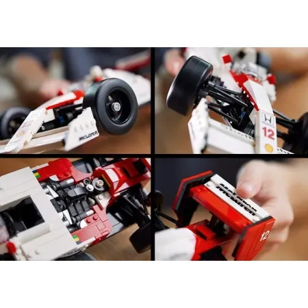 LEGO ICONS 10330 McLaren MP4/4 i Ayrton Senna Dla fana Królowej motosportu