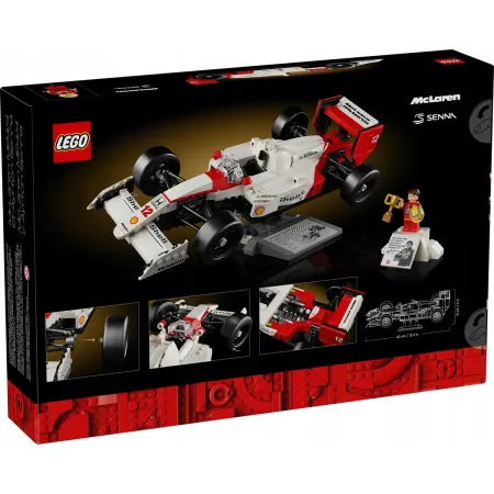 LEGO ICONS 10330 McLaren MP4/4 i Ayrton Senna Dla fana Królowej motosportu