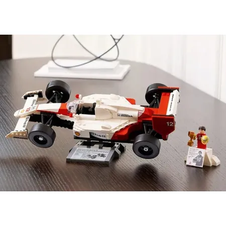 LEGO ICONS 10330 McLaren MP4/4 i Ayrton Senna Dla fana Królowej motosportu