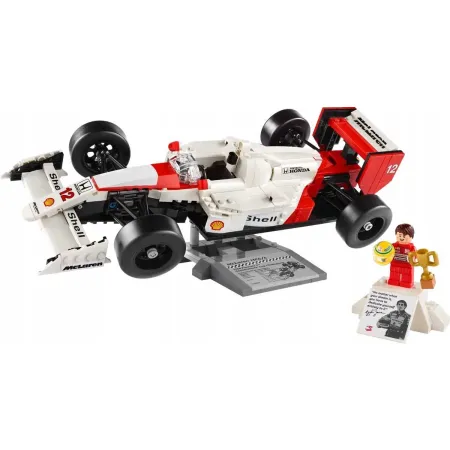 LEGO ICONS 10330 McLaren MP4/4 i Ayrton Senna Dla fana Królowej motosportu