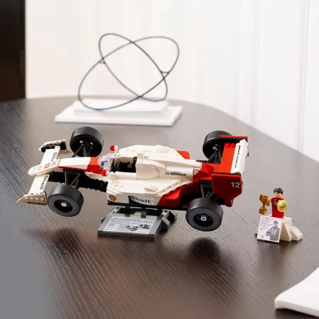 LEGO ICONS 10330 McLaren MP4/4 i Ayrton Senna Dla fana Królowej motosportu