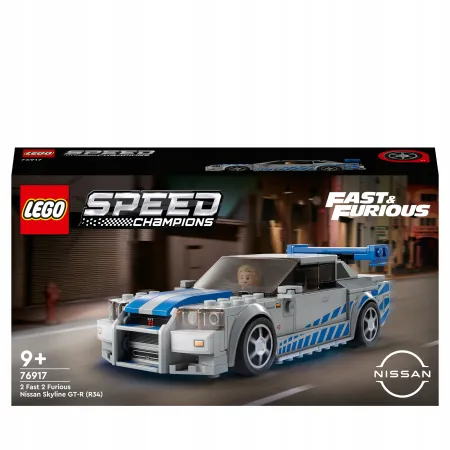 LEGO Speed Champions 76917 Nissan Skyline GT-R (R34) Fast & Furious Szybcy