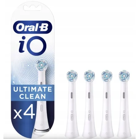 Oral-B iO Ultimate Clean – zestaw 4 końcówek do szczoteczki elektrycznej