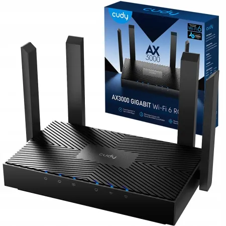 Cudy WR3000 802.11ax (Wi-Fi 6) Access Point Router Cudy WR3000 4X1GB/s