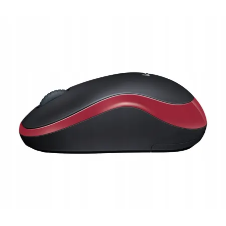 Myszka bezprzewodowa Logitech M185 Niezawodność i komfort Kolor czerwony