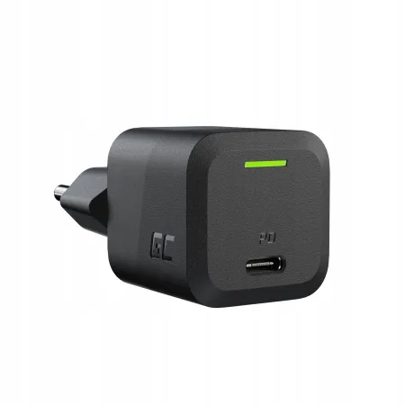 ŁADOWARKA SIECIOWA Green Cell POWERGAN 33W 1xUSB-C Czarna Uniwersaln PC Tel