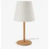 JULIUS Lampa stołowa JULIUS Ś19xW39cm naturalny Skandynawski wygląd