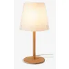 JULIUS Lampa stołowa JULIUS Ś19xW39cm naturalny Skandynawski wygląd