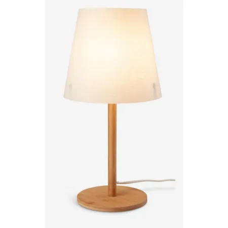 JULIUS Lampa stołowa JULIUS Ś19xW39cm naturalny Skandynawski wygląd