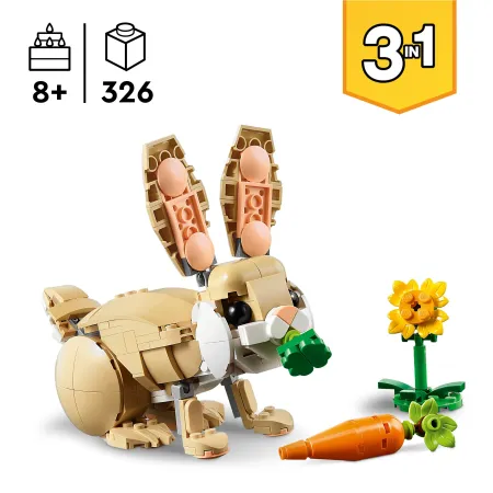 KLOCKI LEGO CREATOR 31162 UROCZY Słodki KRÓLICZEK NA PREZENT DLA DZIECKA