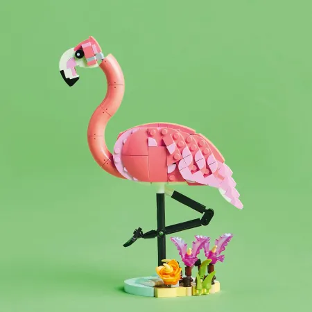 LEGO Creator 3w1 Dzikie zwierzęta: różowy flaming 31170 Prezent dla dziecka