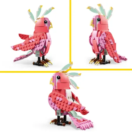 LEGO Creator 3w1 Dzikie zwierzęta: różowy flaming 31170 Prezent dla dziecka