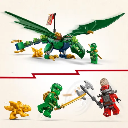 LEGO Ninjago Zielony leśny smok Lloyda 71829 Prezent dla dziecka