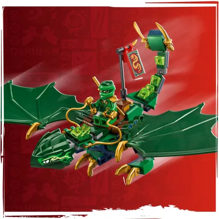 LEGO Ninjago Zielony leśny smok Lloyda 71829 Prezent dla dziecka