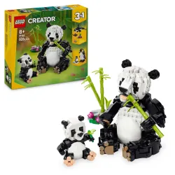 LEGO Creator 3 w 1 31165 Twórca 31165 Dzikie zwierzęta: Rodzina pand