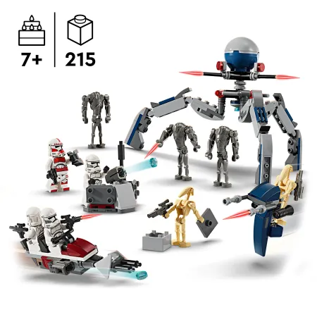 LEGO Star Wars 75372 Star Wars Clone Trooper & Battle Droid Battle Pack