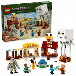 LEGO Minecraft 21273 Balon w kształcie diabła i atak na wioskę
