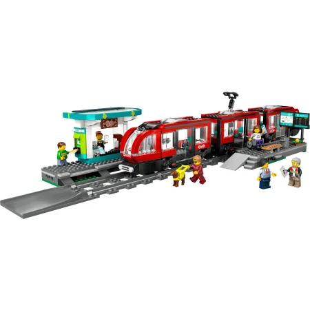 LEGO City 60423 Miasto 60423 Tramwaj i przystanek w centrum miasta