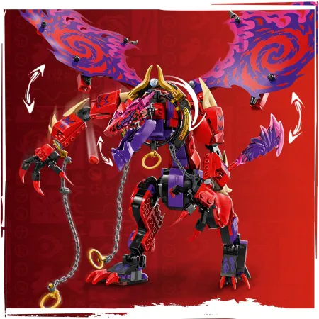 LEGO Ninjago Smok chaosu Kiełogrzmot 71832