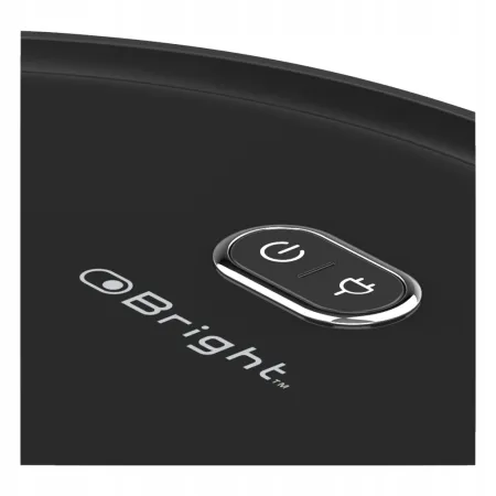 Inteligentny odkurzacz samojezdny Bright - Wi-Fi, pilot Smart Czarny Cichy