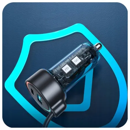 Ładowarka samochodowa , USB typ C Joyroom 4000 mA