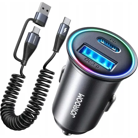 Ładowarka samochodowa , USB typ C Joyroom 4000 mA