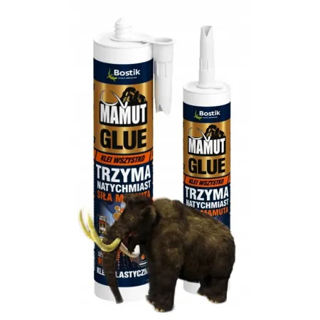 MAMUT GLUE KLEJ UNIWERSALNY MONTAŻOWY BIAŁY 290 ml BOSTIK