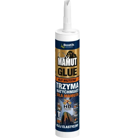 MAMUT GLUE KLEJ UNIWERSALNY MONTAŻOWY BIAŁY 290 ml BOSTIK