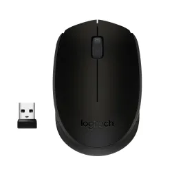 Mysz bezprzewodowa Logitech B170 optyczna czarna USB Wireless Mouse Black