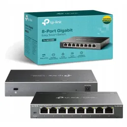 SWITCH PRZEŁĄCZNIK zarządzalny 8-portowy Gigabit metal TL-SG108E TP-Link