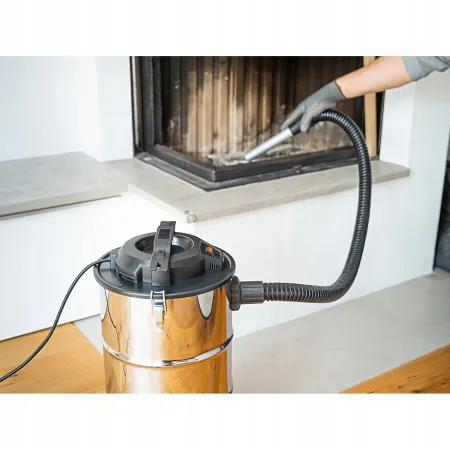 LUX-Tools Odkurzacz do popiołu kominka AS-20/1200 1200W 20l Filtr HEPA Mocn
