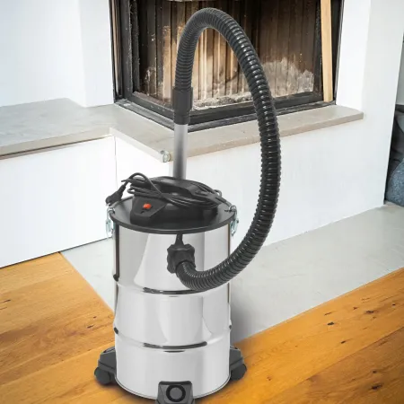 LUX-Tools Odkurzacz do popiołu kominka AS-20/1200 1200W 20l Filtr HEPA Mocn