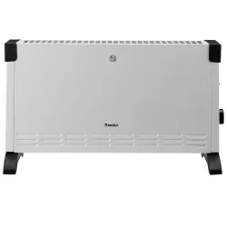 Grzejnik elektryczny konwektorowy 2000W biały Termostat 3poziomy bezpieczny