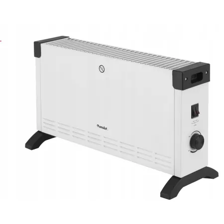 Grzejnik elektryczny konwektorowy 2000W biały Termostat 3poziomy bezpieczny